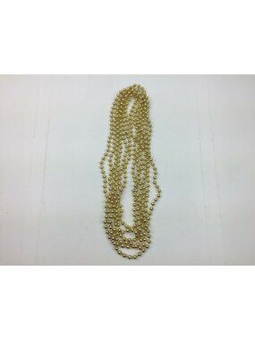IKEA Christmas Festive Holiday Indoor Decor Gold Bead Garland